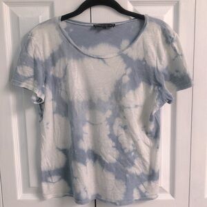 Generation Love Tie Dye Sky Print Short Sleeve T-Shirt Oversized Size Small
